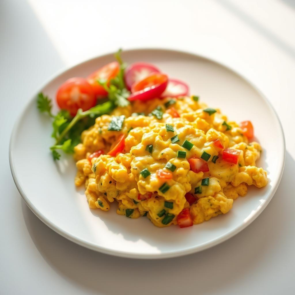 Quick Veggie Scrambled Eggs Quick Veggie Scrambled Eggs