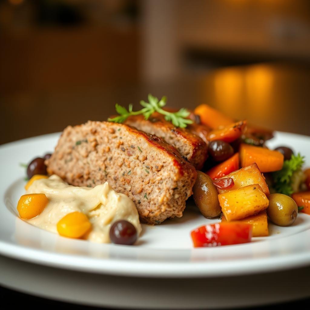 Homestyle Meatloaf with Roasted Vegetables Homestyle Meatloaf with Roasted Vegetables
