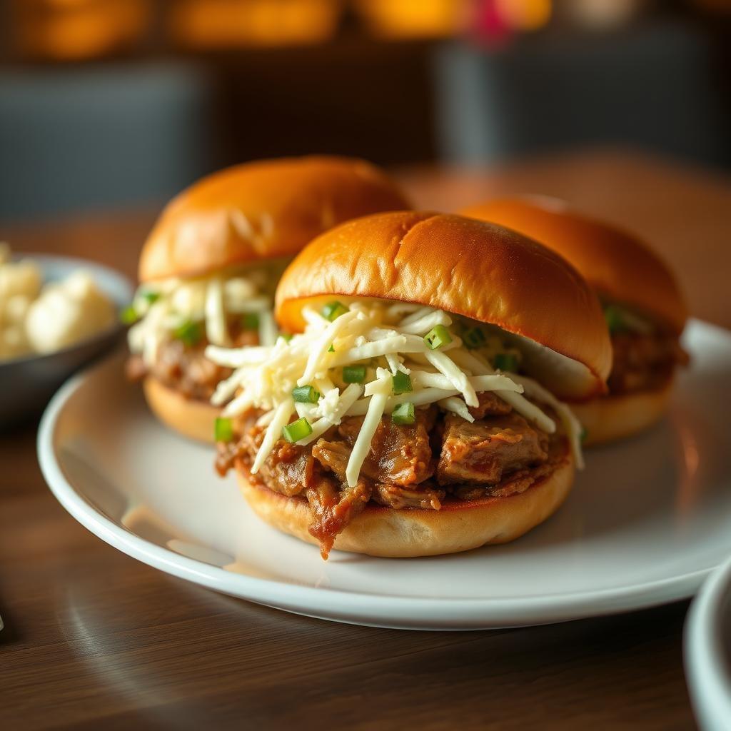 Slow Cooker Pulled Pork Sandwiches with Coleslaw Slow Cooker Pulled Pork Sandwiches with Coleslaw