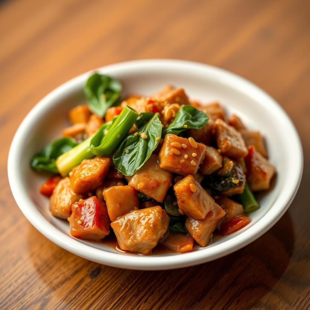 Sesame-Ginger Pork Stir-Fry with Bok Choy Sesame-Ginger Pork Stir-Fry with Bok Choy