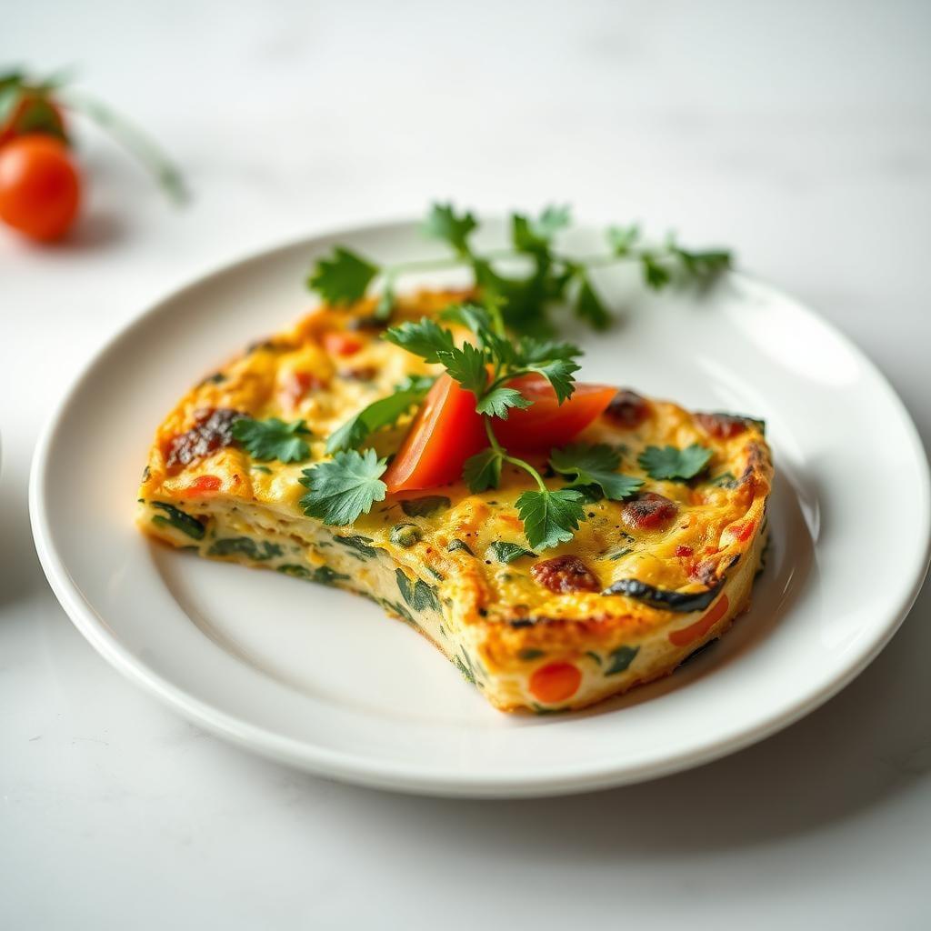 Mediterranean Veggie Frittata with Fresh Herbs Mediterranean Veggie Frittata with Fresh Herbs