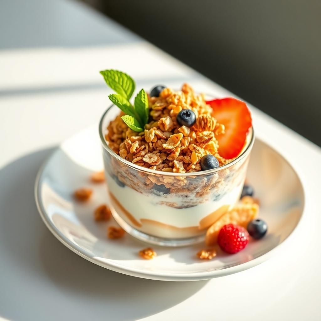 Granola & Milk Breakfast Parfait Granola & Milk Breakfast Parfait