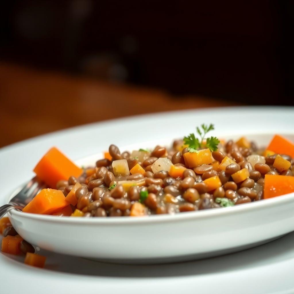 Smoky Spanish Lentil Stew with Garlic Sofrito Smoky Spanish Lentil Stew with Garlic Sofrito