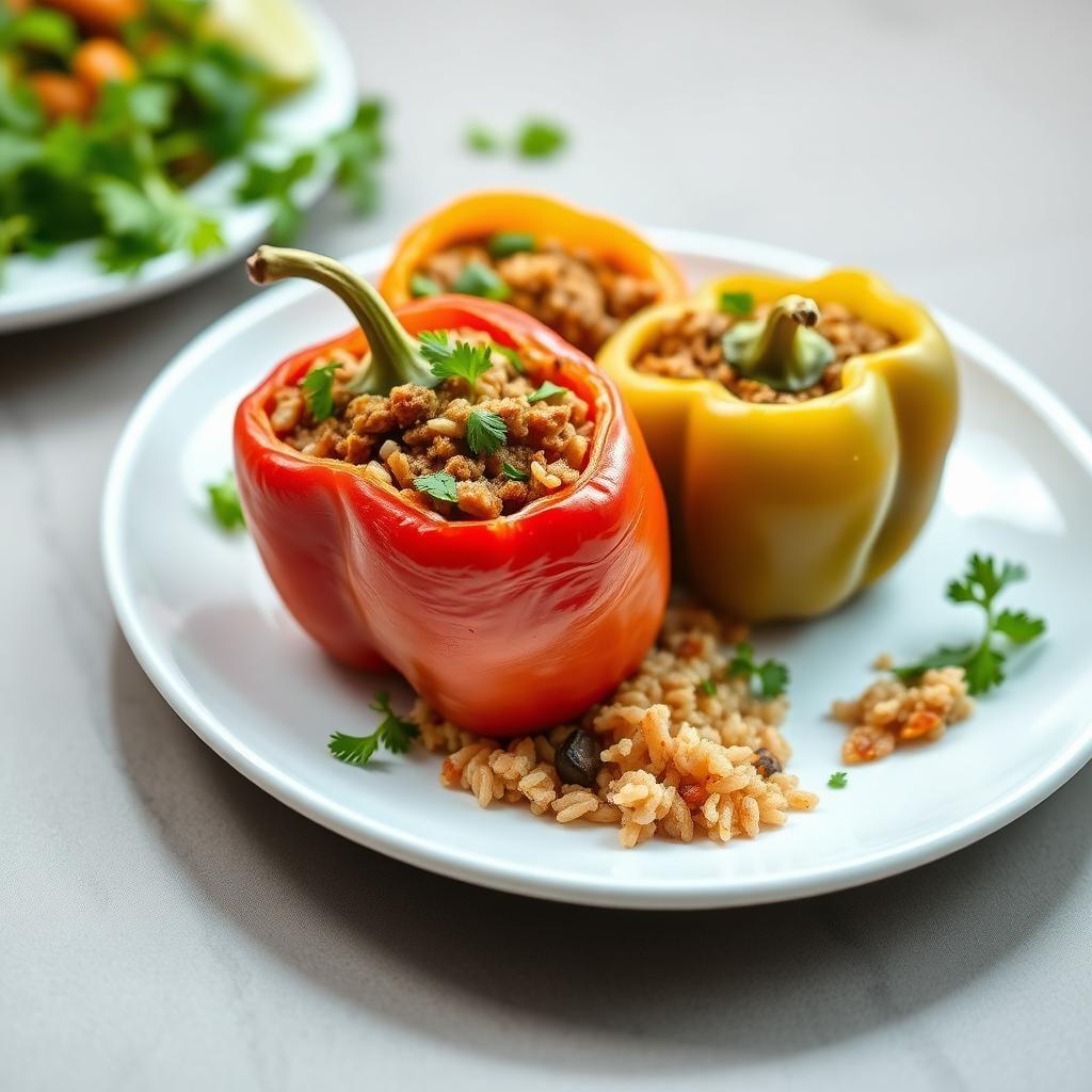 Mexican-Style Stuffed Bell Peppers Mexican-Style Stuffed Bell Peppers