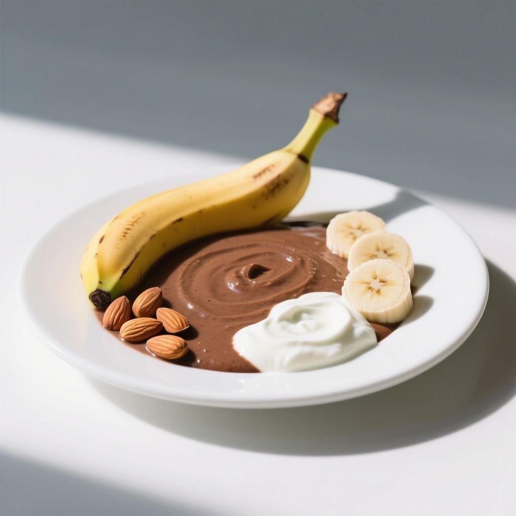 Blended Chocolate Peanut Butter Protein Smoothie Blended Chocolate Peanut Butter Protein Smoothie