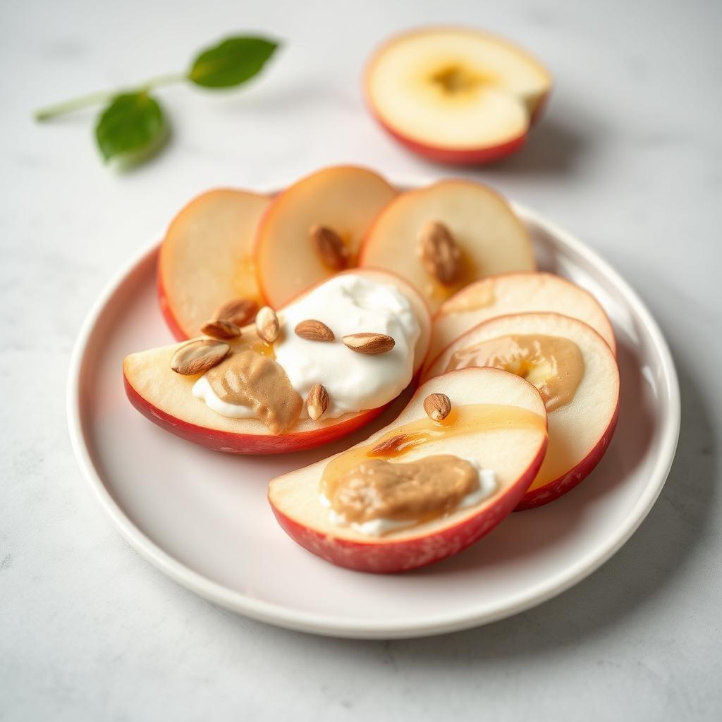 Apple Slices with Almond Butter