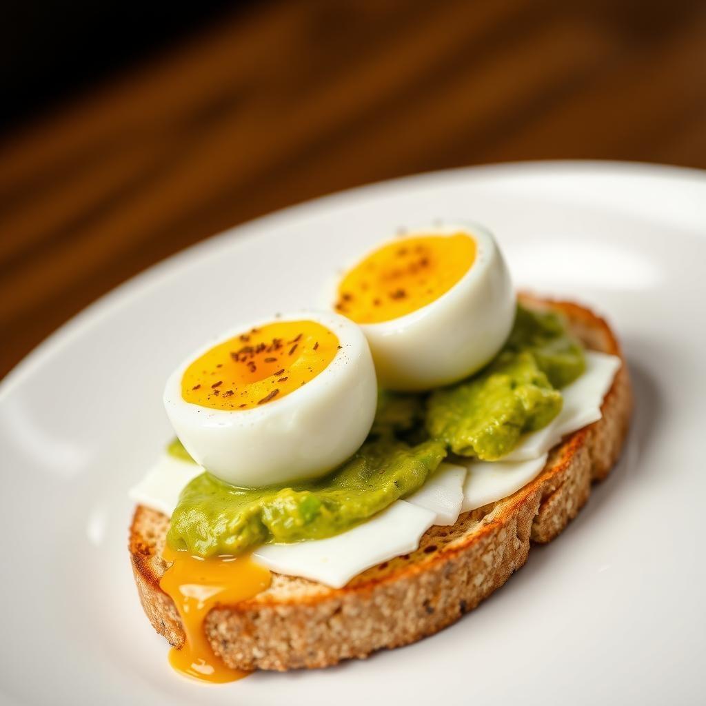 Hard-Boiled Eggs with Avocado Toast Hard-Boiled Eggs with Avocado Toast