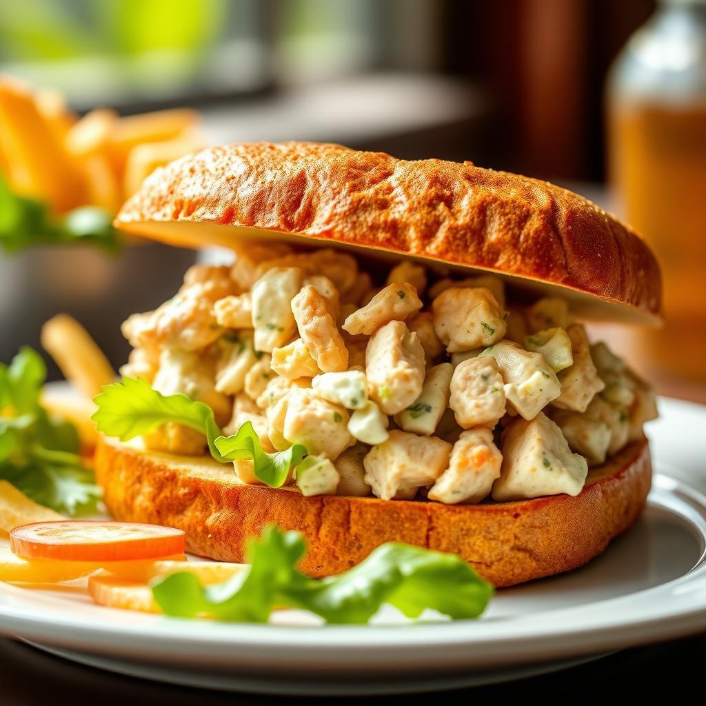 Protein-Packed Chicken Salad Sandwich Protein-Packed Chicken Salad Sandwich