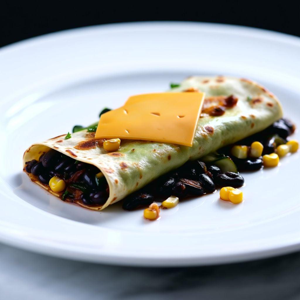 Baked Black Bean and Zucchini Enchiladas Baked Black Bean and Zucchini Enchiladas