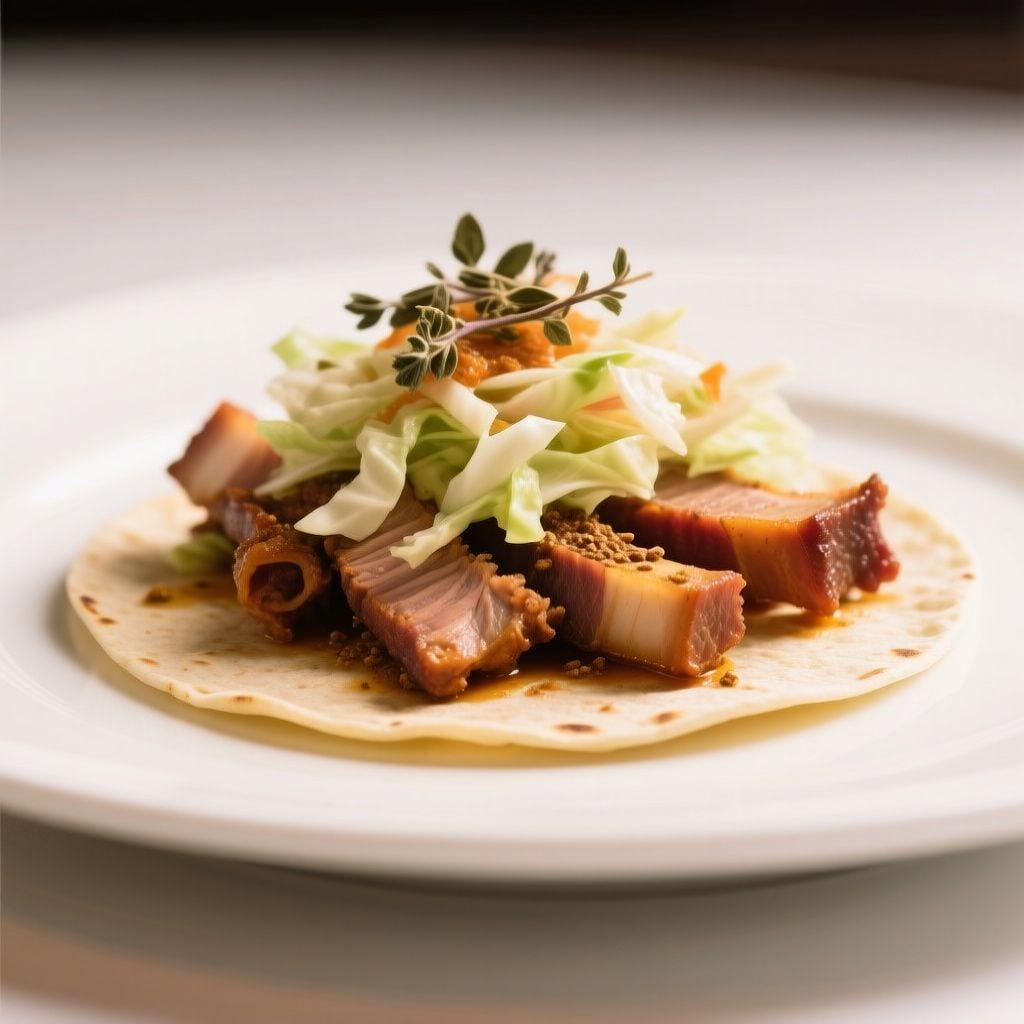 Crispy Pork Carnitas Tacos with Cabbage Slaw Crispy Pork Carnitas Tacos with Cabbage Slaw
