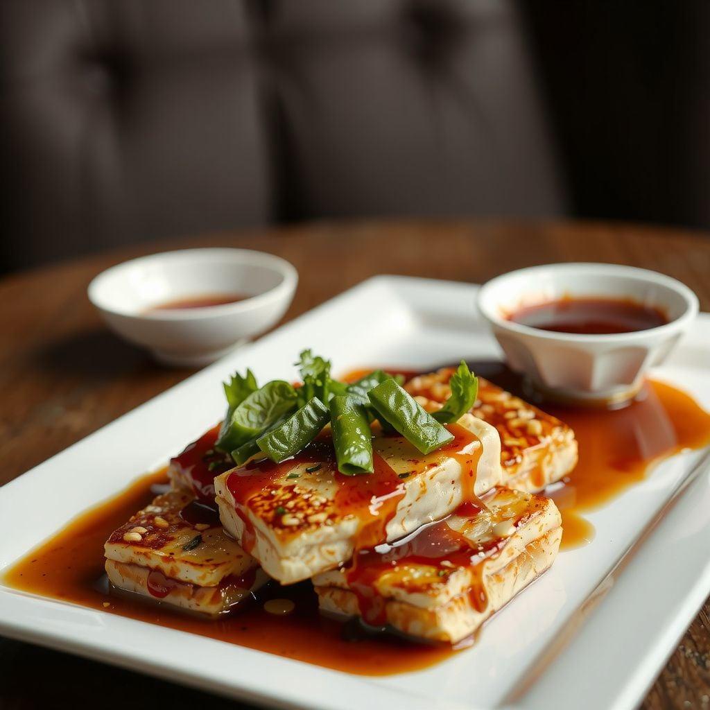 Crispy Sichuan-Glazed Freeze-Thaw Tofu Crispy Sichuan-Glazed Freeze-Thaw Tofu