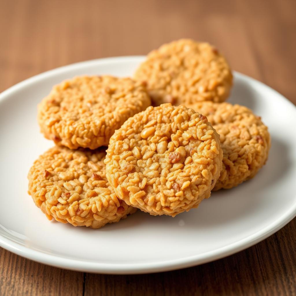 Crunchy Peanut Butter Rice Cakes Crunchy Peanut Butter Rice Cakes