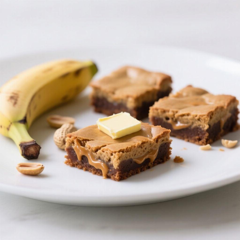 Chewy Peanut Butter Blondie Squares Chewy Peanut Butter Blondie Squares