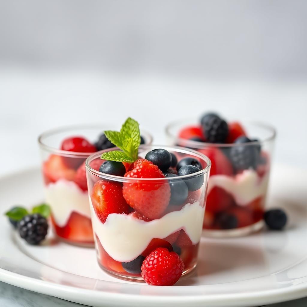 Yogurt & Berry Parfait Cups Yogurt & Berry Parfait Cups