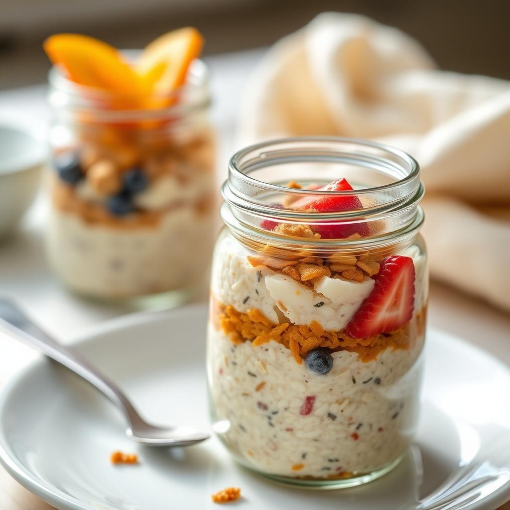 Overnight Oatmeal Breakfast Jars Overnight Oatmeal Breakfast Jars