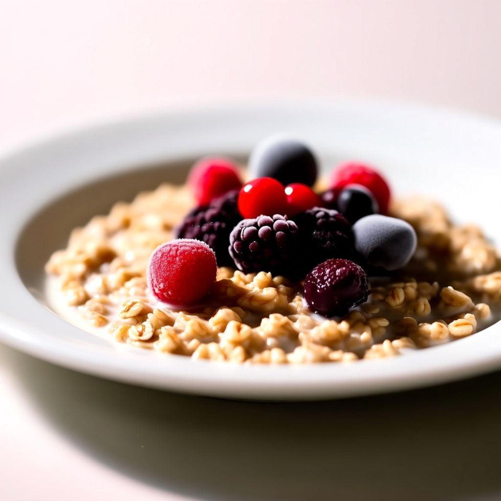 Quick Microwave Oatmeal with Berries Quick Microwave Oatmeal with Berries