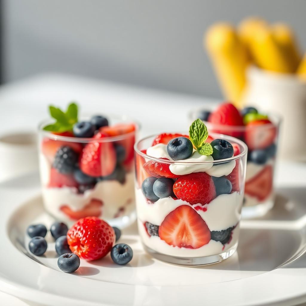 Yogurt & Berry Breakfast Parfaits Yogurt & Berry Breakfast Parfaits