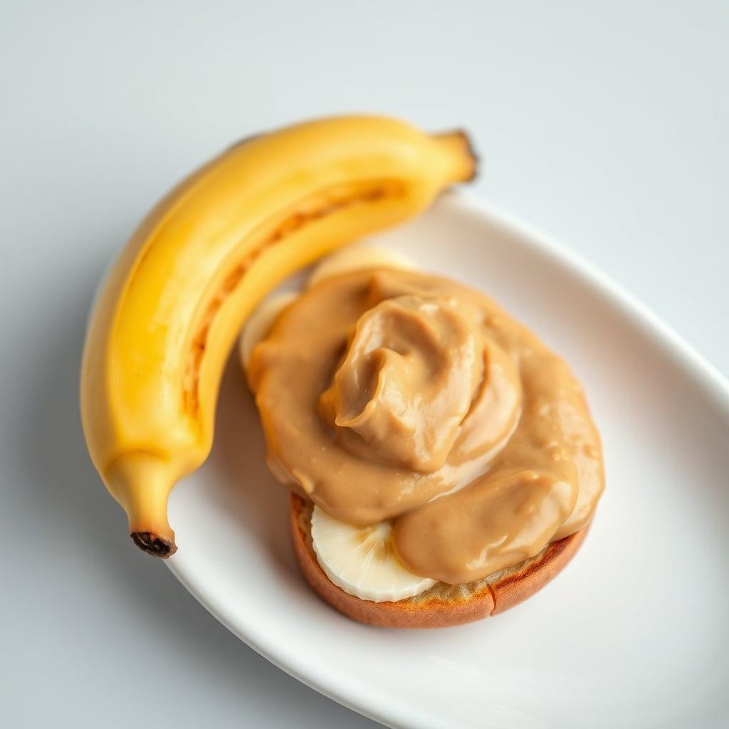 Banana with Peanut Butter