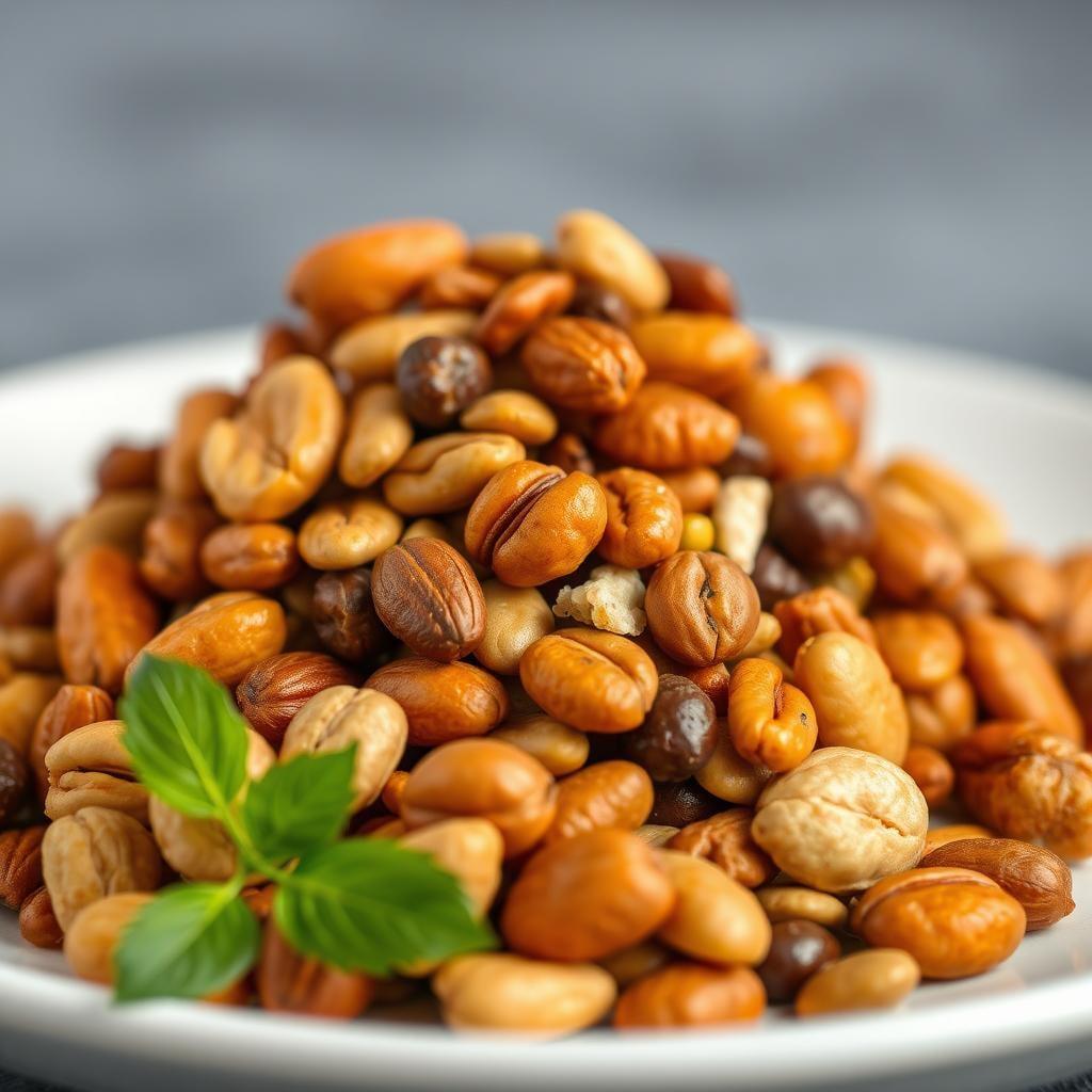 Spiced Nuts and Seed Mix Spiced Nuts and Seed Mix