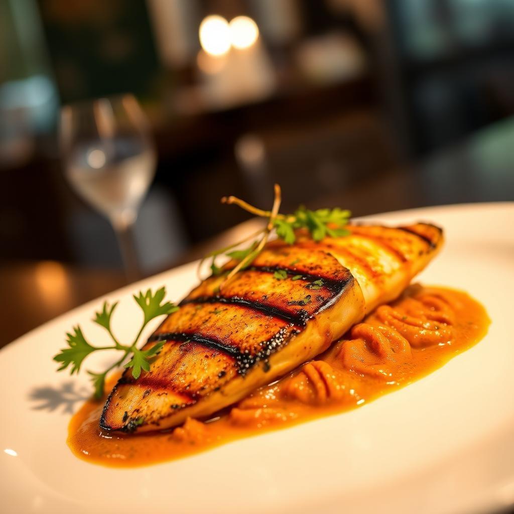 Grilled Tilapia with Chermoula Grilled Tilapia with Chermoula