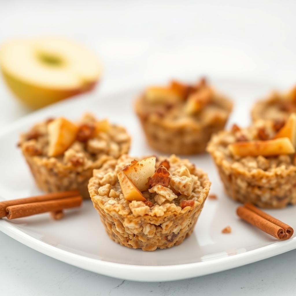Spiced Apple Cinnamon Oat Cups Spiced Apple Cinnamon Oat Cups