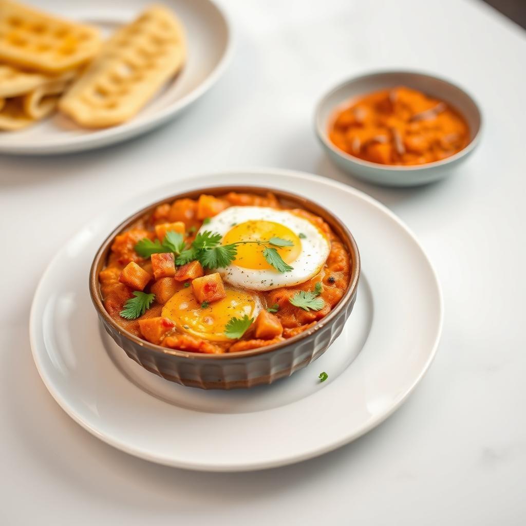Middle Eastern Shakshuka-Inspired Breakfast Bowl Middle Eastern Shakshuka-Inspired Breakfast Bowl