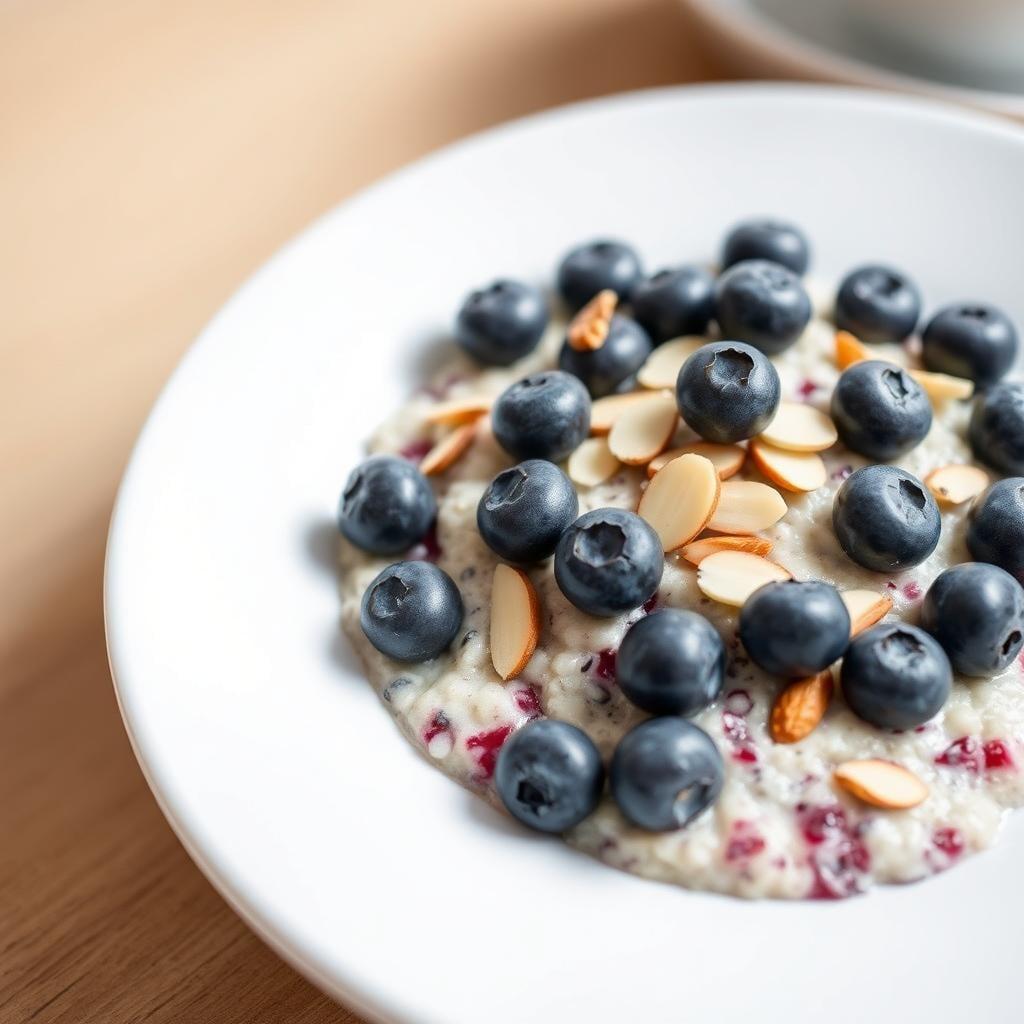 Blueberry Almond Overnight Oats