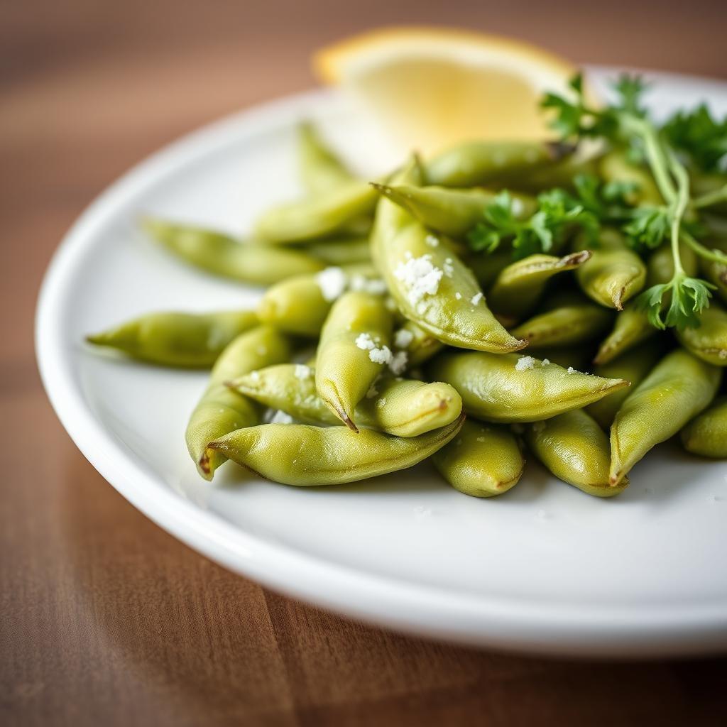 Edamame with Sea Salt Edamame with Sea Salt