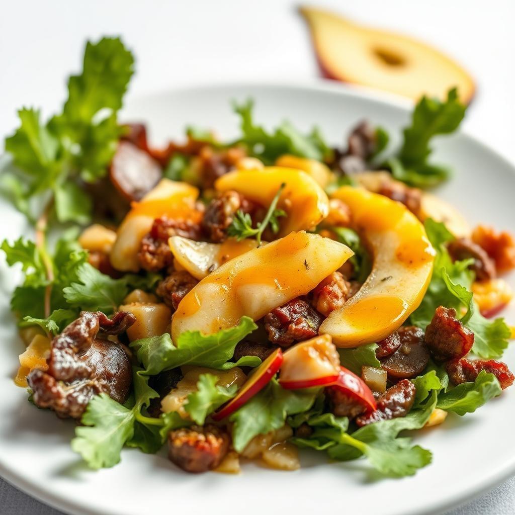 Autumn Harvest Salad with Apple Cider Vinaigrette