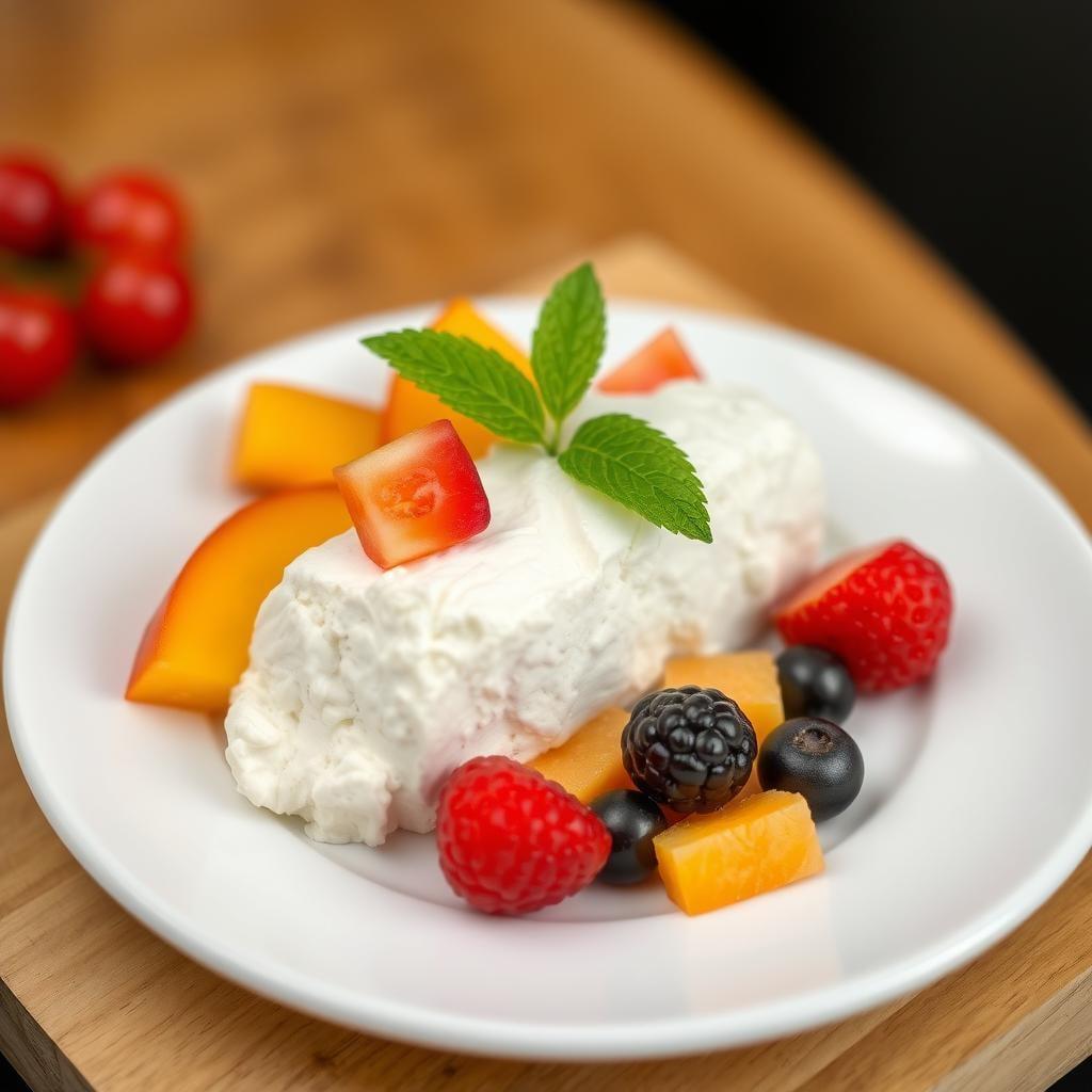 Cottage Cheese with Fruit Cottage Cheese with Fruit