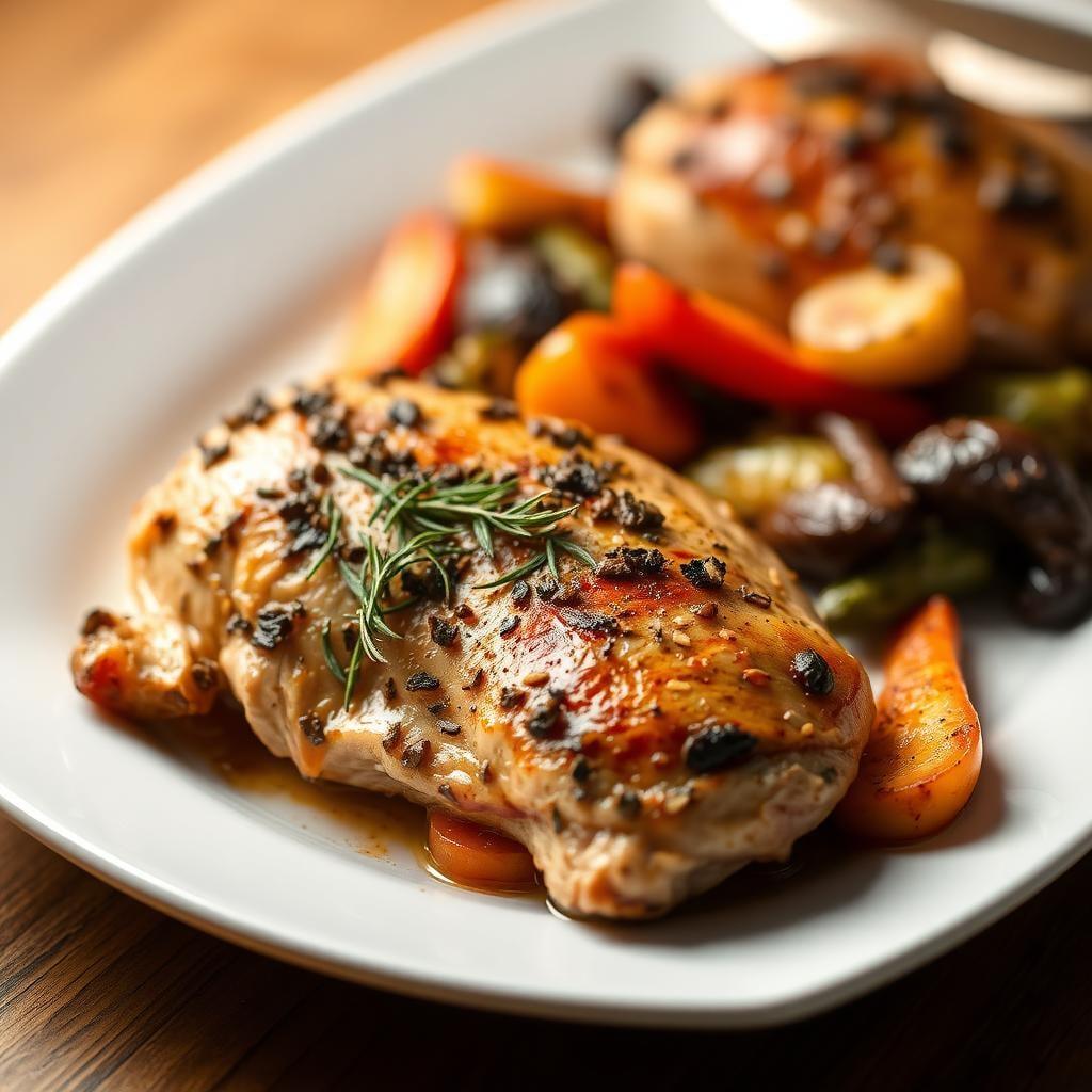 Sheet Pan Herb-Roasted Chicken with Vegetables Sheet Pan Herb-Roasted Chicken with Vegetables