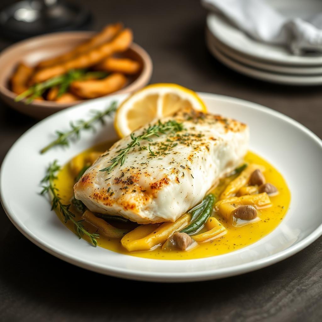 Simple Baked Cod with Herbs Simple Baked Cod with Herbs