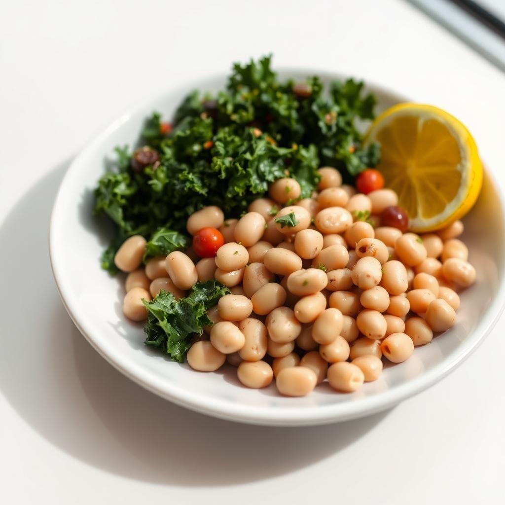 Tuscan White Bean & Kale Salad Tuscan White Bean & Kale Salad
