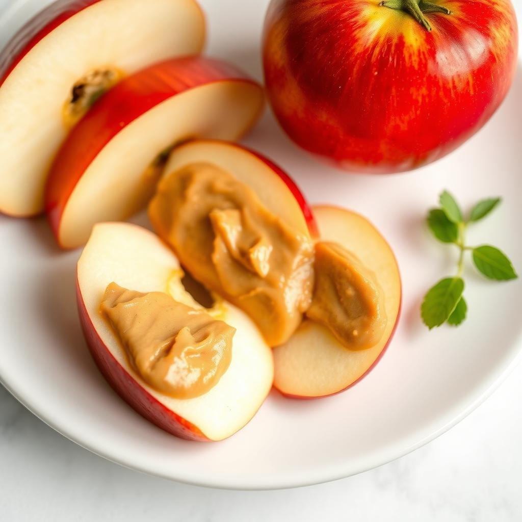 Apple Slices with Almond Butter Apple Slices with Almond Butter