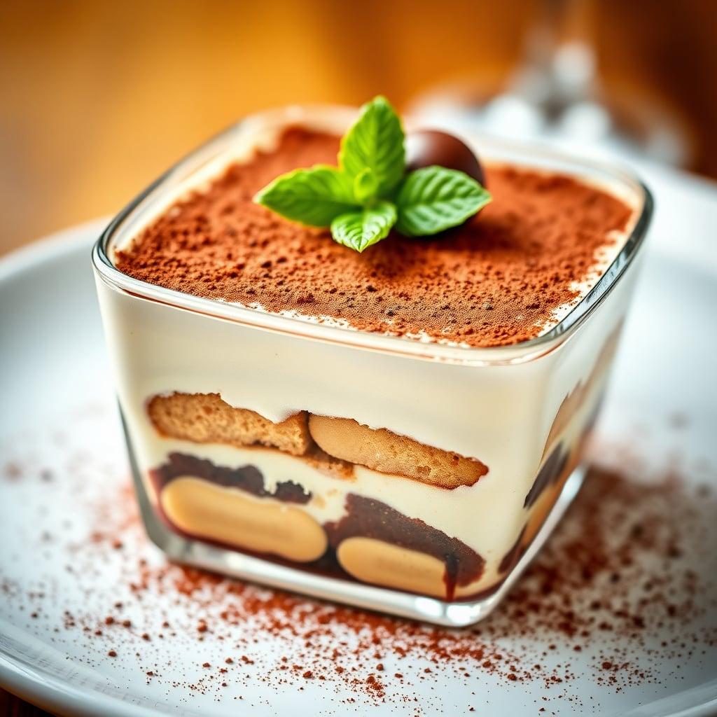 Classic Tiramisu with Amaretto-Soaked Ladyfingers Classic Tiramisu with Amaretto-Soaked Ladyfingers