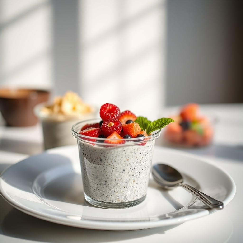 Grab-and-Go Protein Chia Pudding Cup Grab-and-Go Protein Chia Pudding Cup