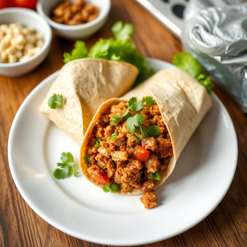 Hearty Ground Turkey Wrap Hearty Ground Turkey Wrap