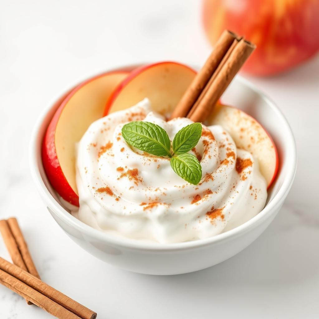 Cinnamon Apple Yogurt Bowl