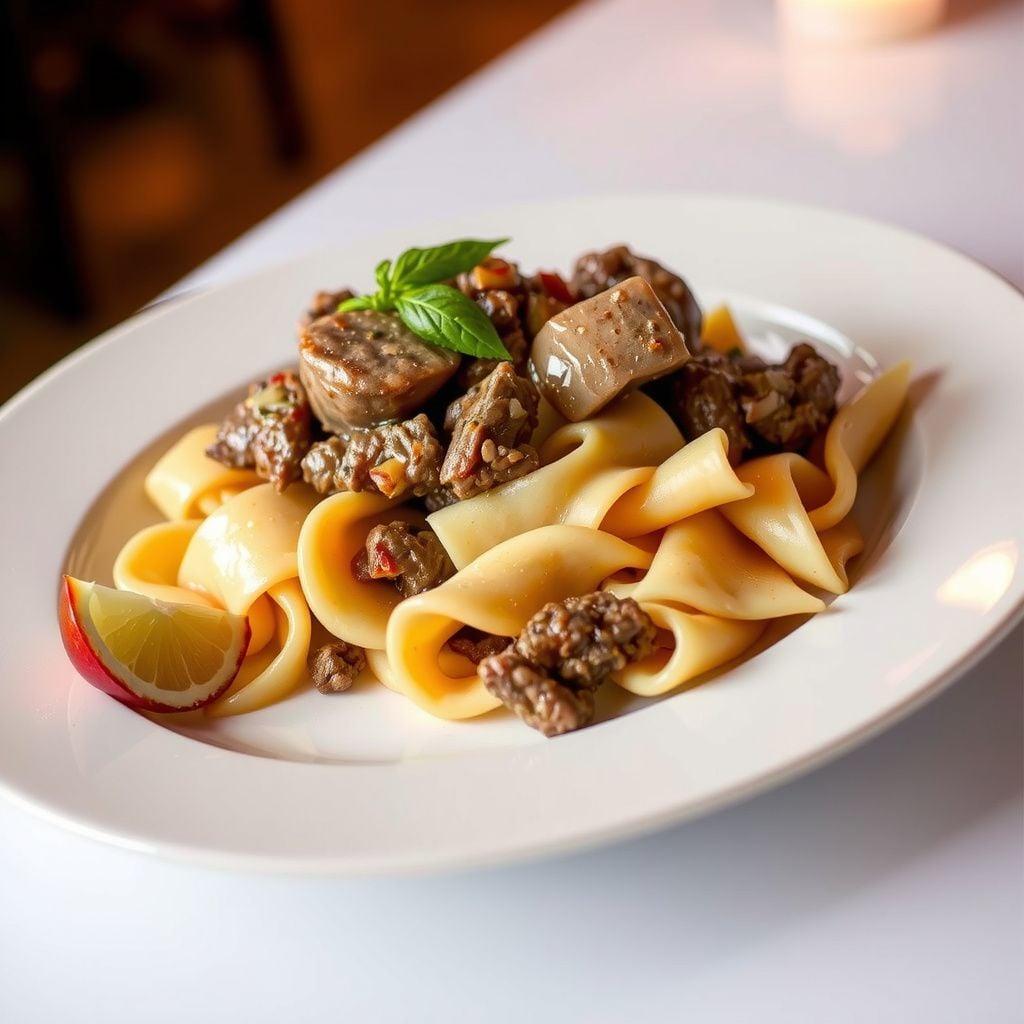 Creamy Swedish-Style Beef and Noodles Creamy Swedish-Style Beef and Noodles