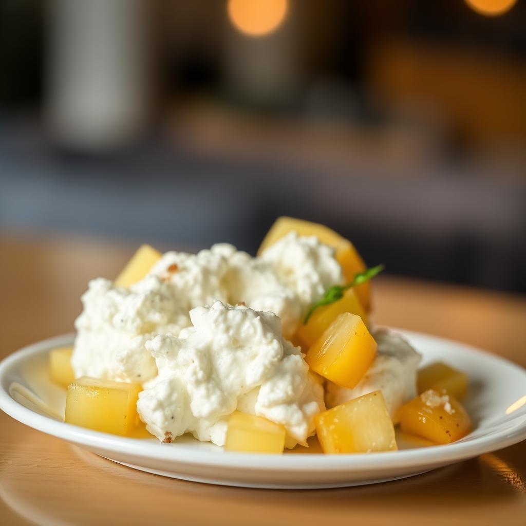 Cottage Cheese with Pineapple Cottage Cheese with Pineapple