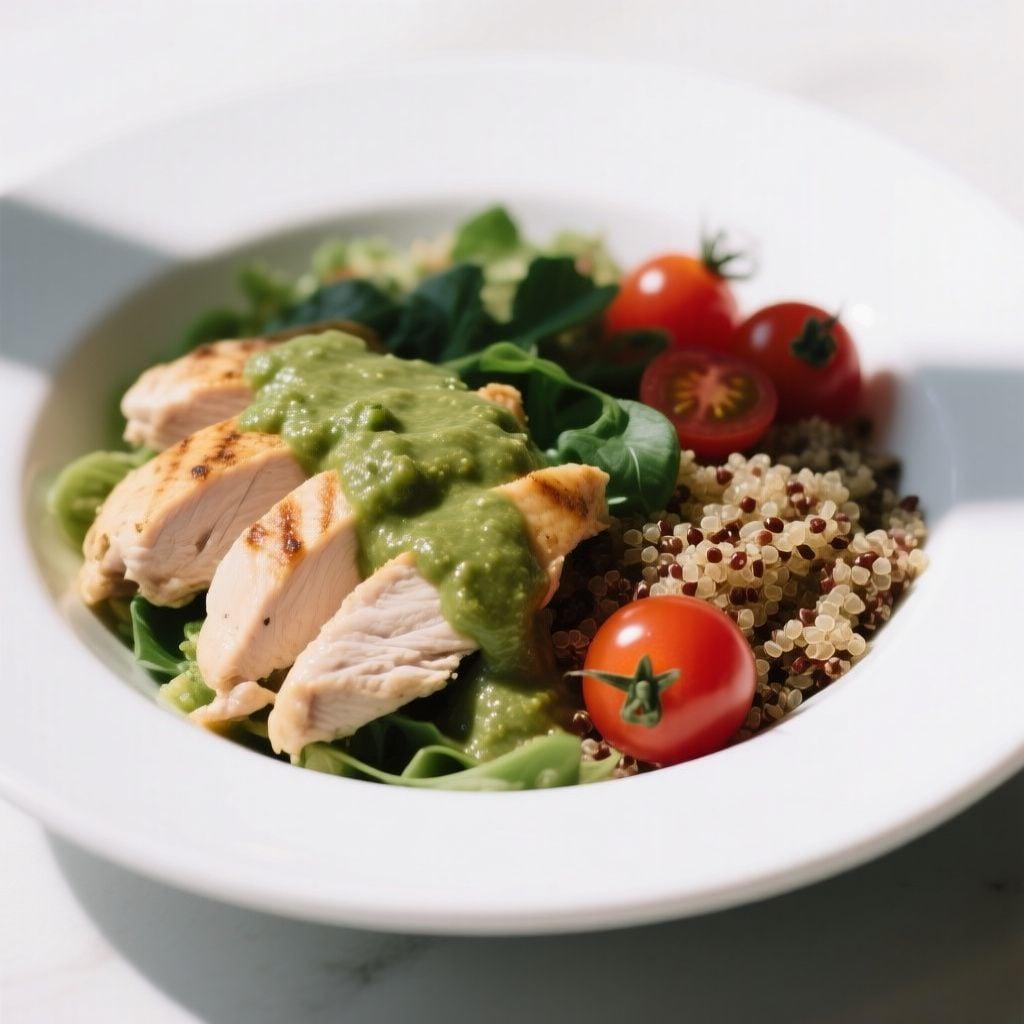 Salsa Verde Chicken Power Bowl Salsa Verde Chicken Power Bowl