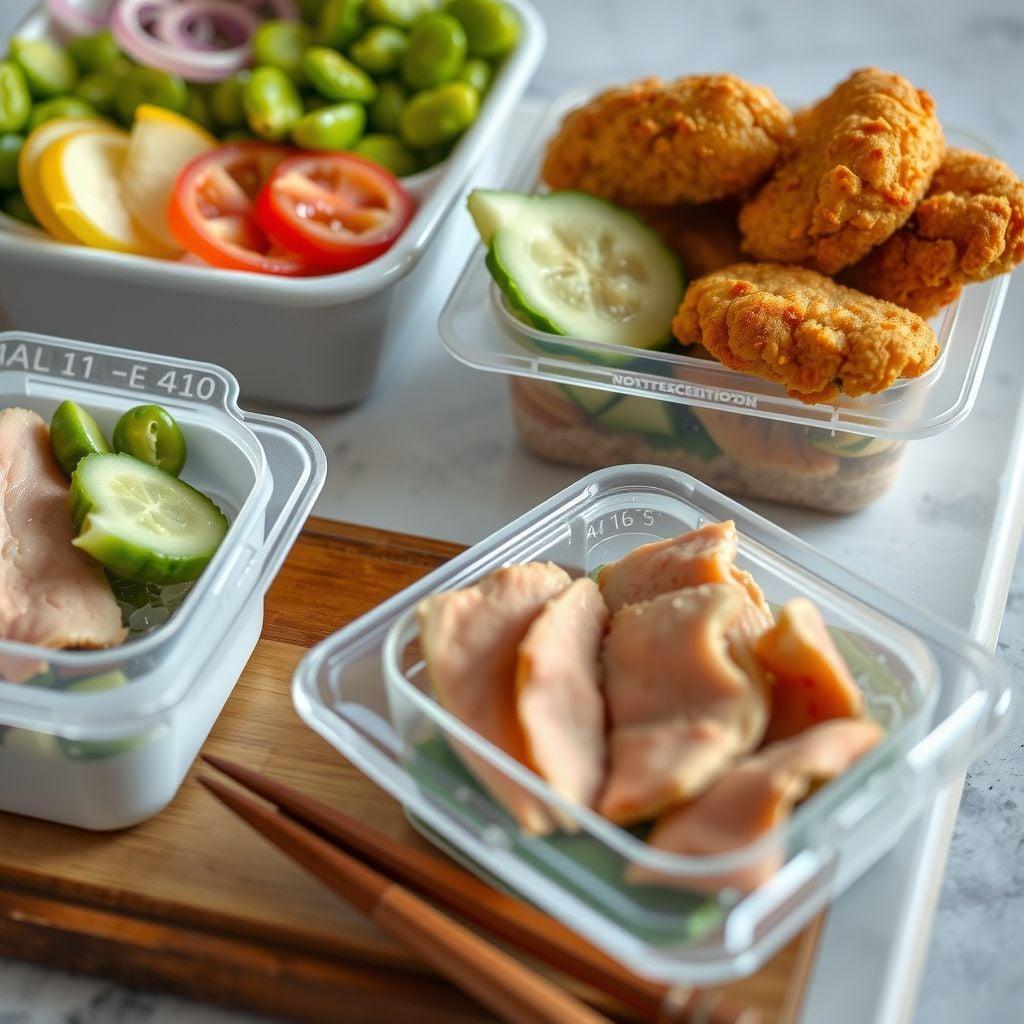 Mild Japanese-Inspired Turkey Bento Boxes Mild Japanese-Inspired Turkey Bento Boxes