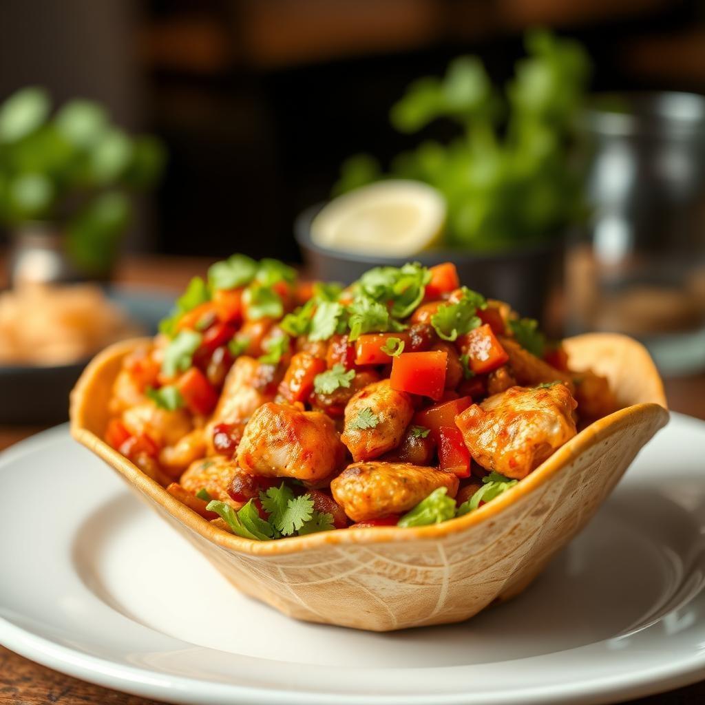 Quick Chicken Fajita Bowls Quick Chicken Fajita Bowls
