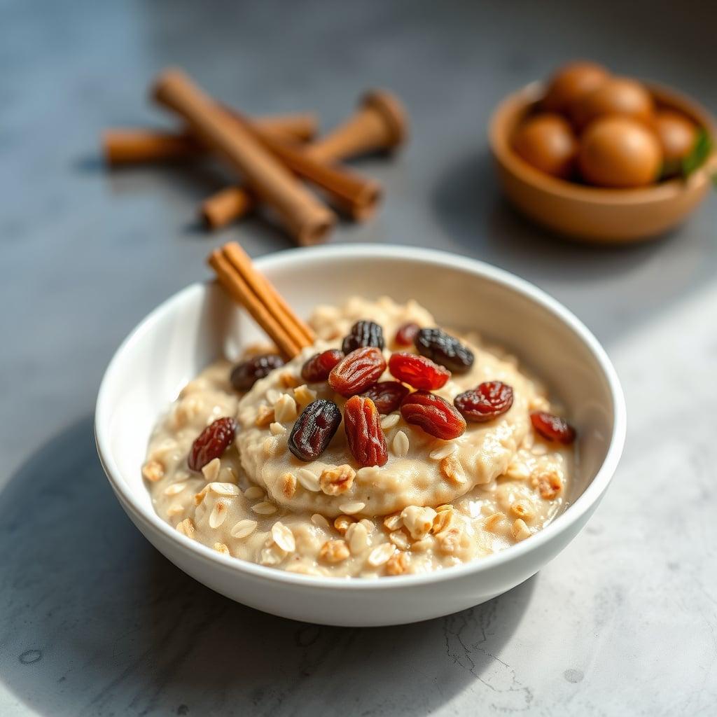 Quick Cinnamon Raisin Protein Oatmeal Quick Cinnamon Raisin Protein Oatmeal