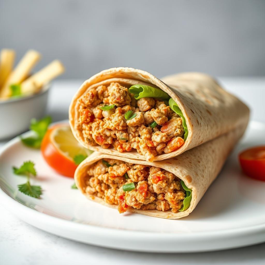 Hearty Ground Turkey Wrap Hearty Ground Turkey Wrap
