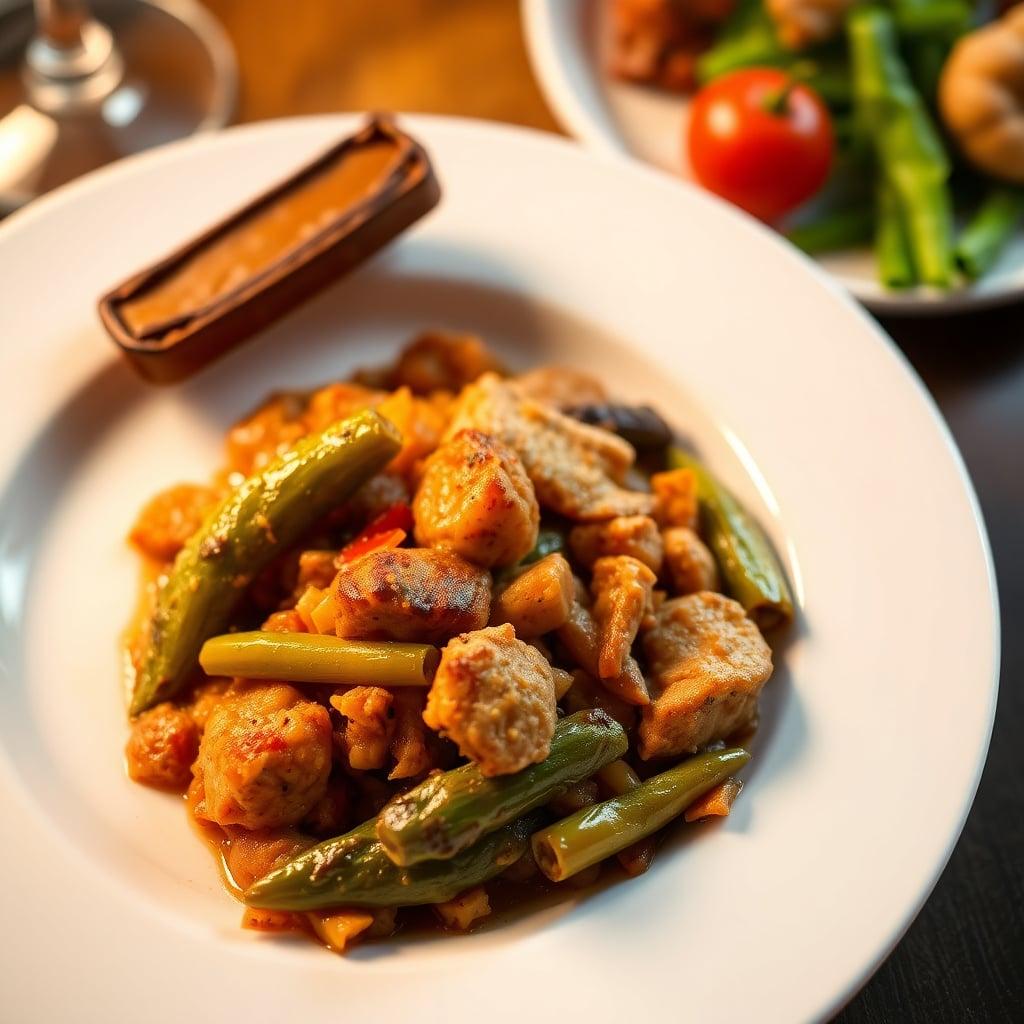 Cajun-Spiced Turkey Jambalaya with Okra and Bell Peppers