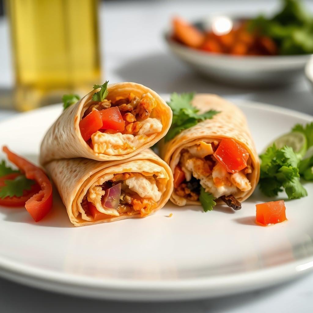 Leftover Turkey Enchilada Wraps Leftover Turkey Enchilada Wraps