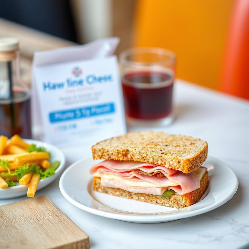 Ham and Cheese Sandwich Ham and Cheese Sandwich